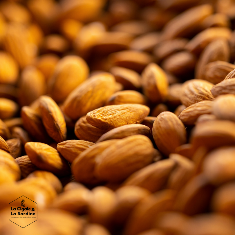 Amandes toastées (grillées) Sans Sel - Vrac