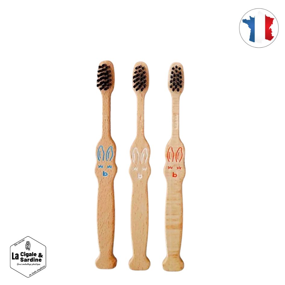 Brosse à Dent Enfant Souple pour les 3-6 ans | Fabriquée en France