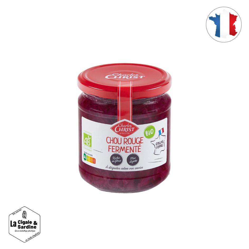 Chou Rouge Fermenté Bio | Origine France | 320g