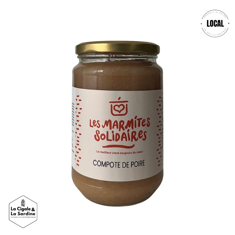 Compote de Poires Anti-Gaspi | 700g