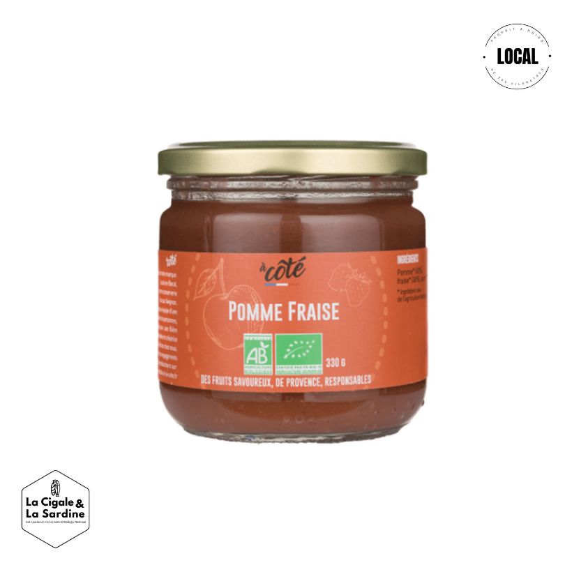 Dessert Pomme Fraise de Provence|330g