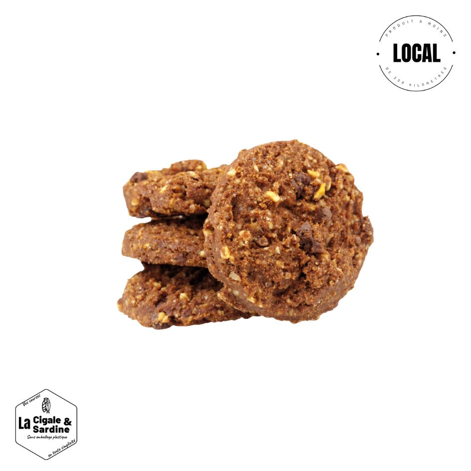 Cookies Biscuits Choco-Châtaigne Vegan Sans Gluten | Vrac