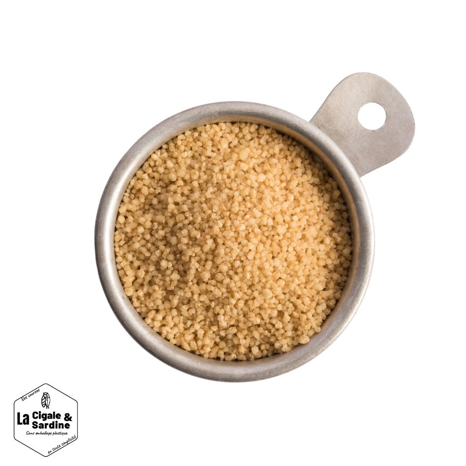 Couscous Semi-complet - Vrac | Fabriqué en Provence