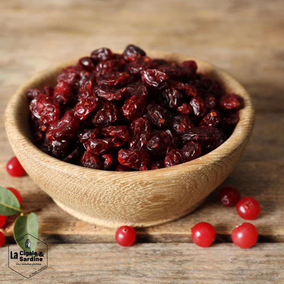 Cranberries sucrées (Canneberges) | Vrac