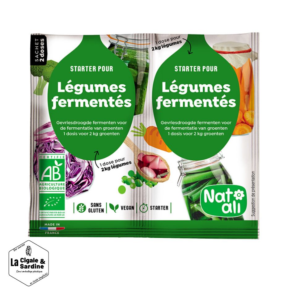 Ferments pour Légumes Fermentés