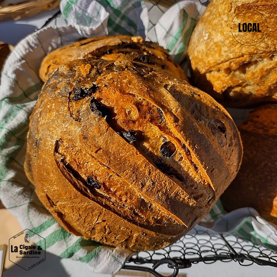 Pain aux Olives | Fougasse 250g | Fait à Marseille