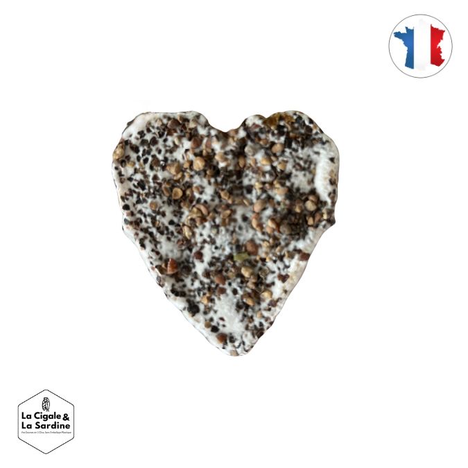 Fromage de Chèvre au Poivre - Cœur de Chèvre au Lait Cru
