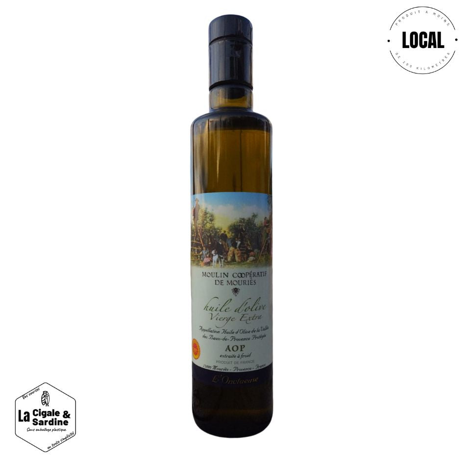 Huile d'Olive Vierge Extra L'Octueuse | 50 cl | AOP Vallée des Baux de Provence