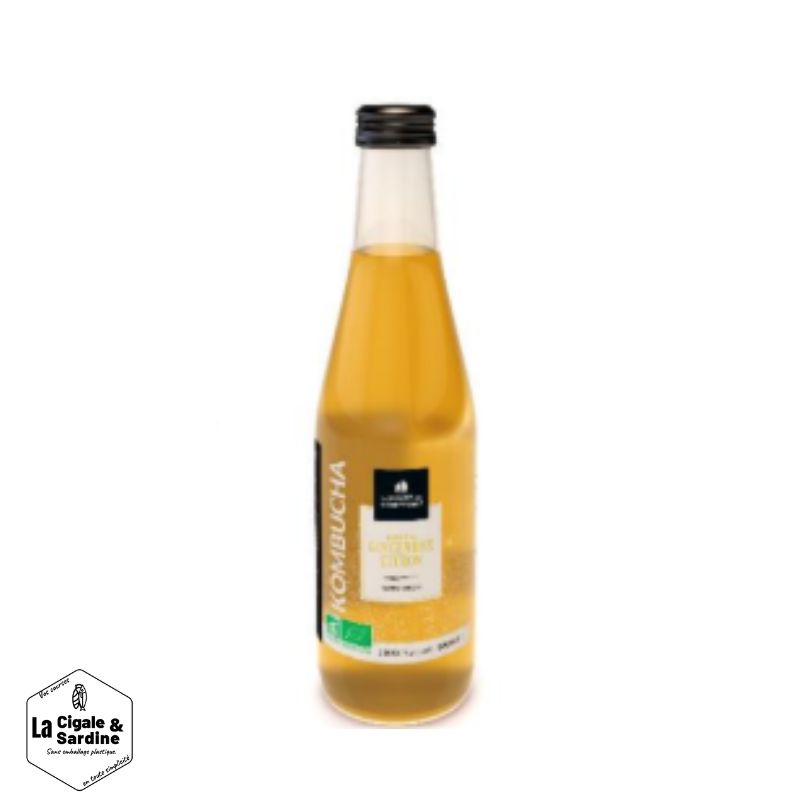 Kombucha Gingembre Citron - 75cl