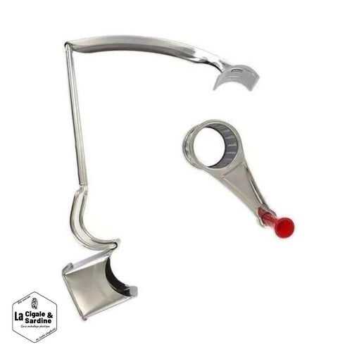 Moulin à fromage chromé