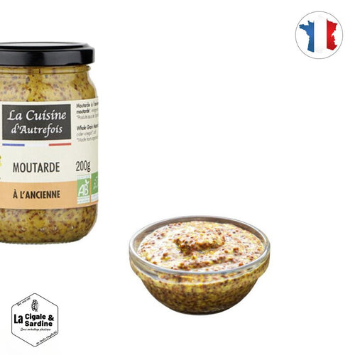 Moutarde à l'ancienne 100% Origine France | 210g