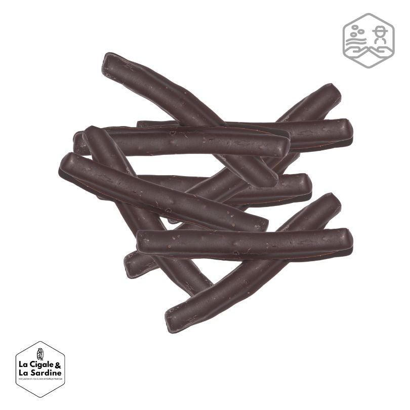 Orangettes Bio Chocolat Noir - VRAC|Fabriquées dans la Drôme
