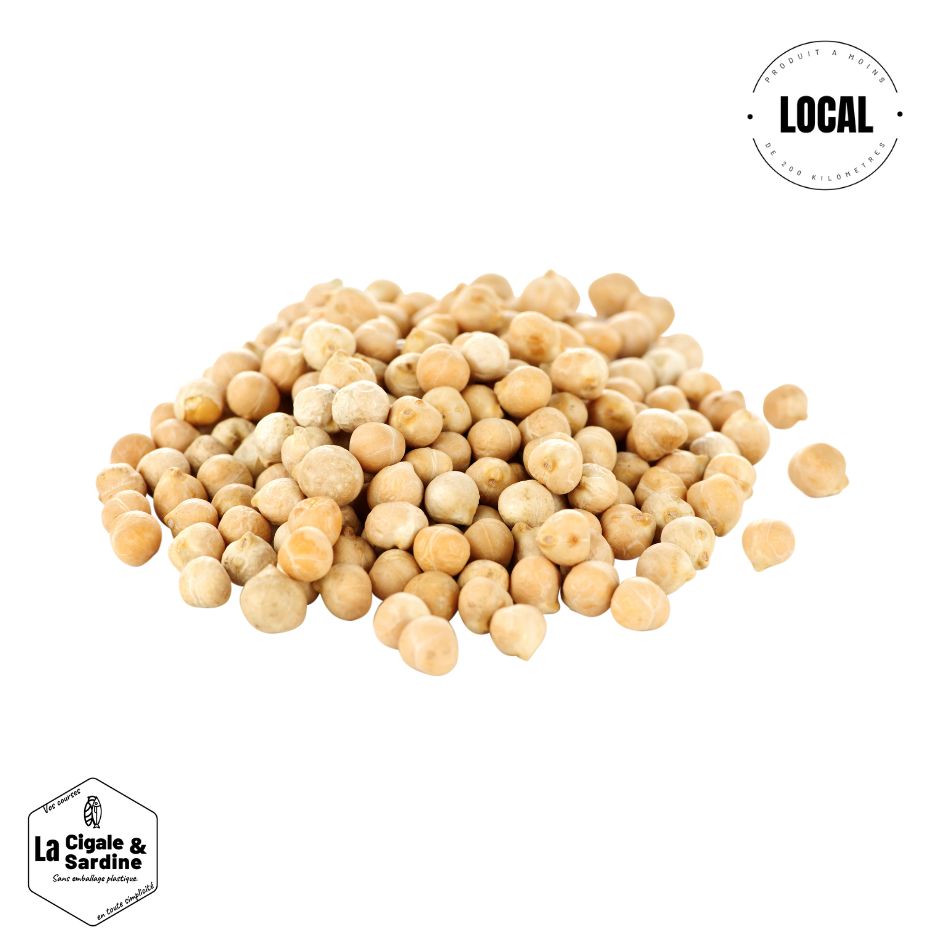 Pois-Chiches Bio Cultivés en Provence | Vrac