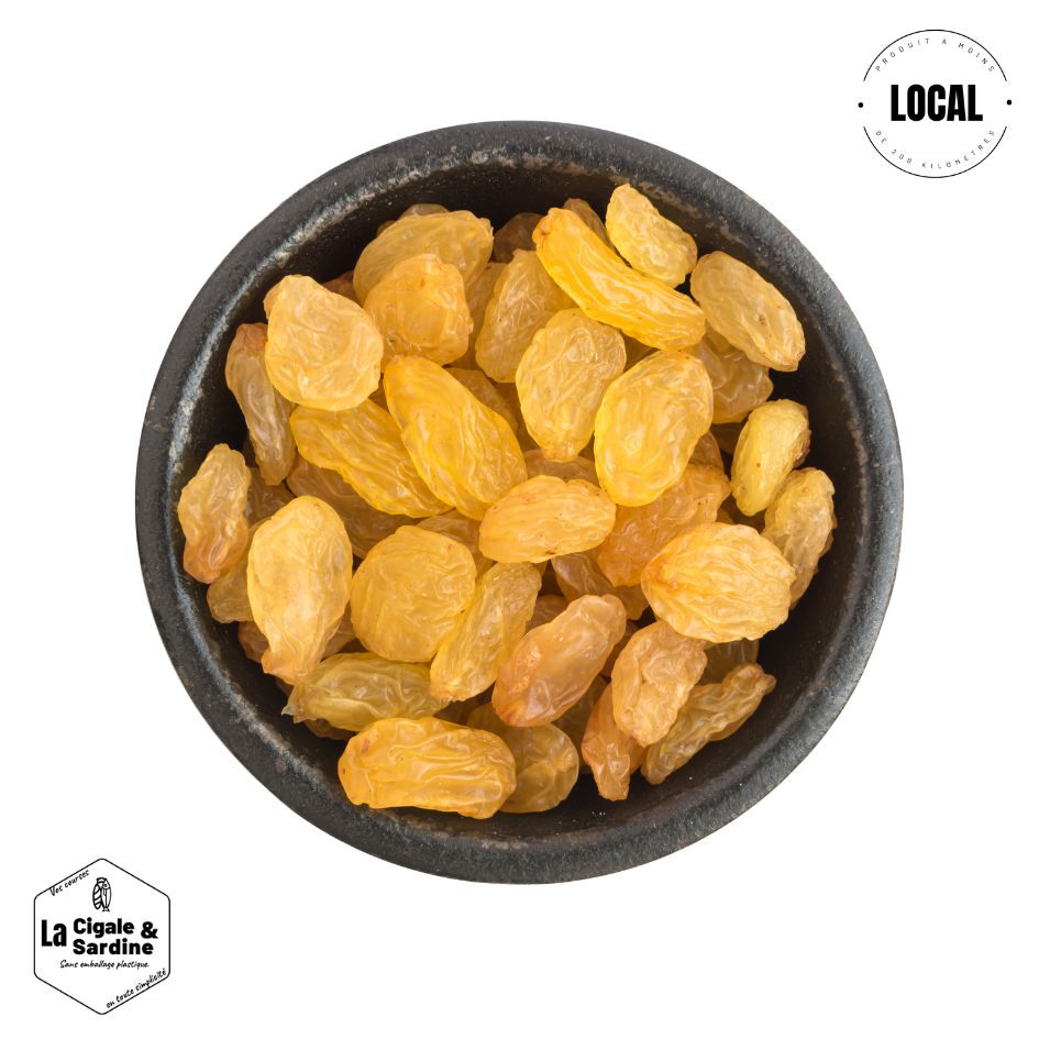 Raisins secs Sultanines Bio|Vrac