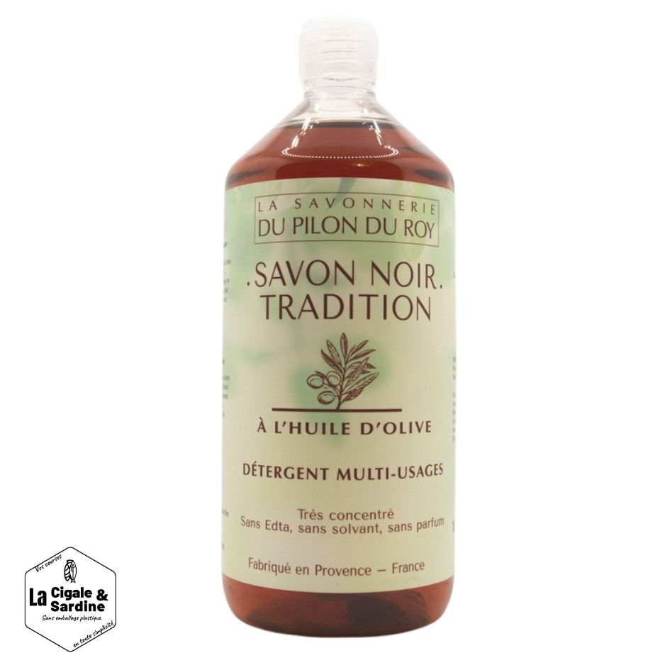 Savon noir ménager à l'huile d'olive | Vrac | 700ml