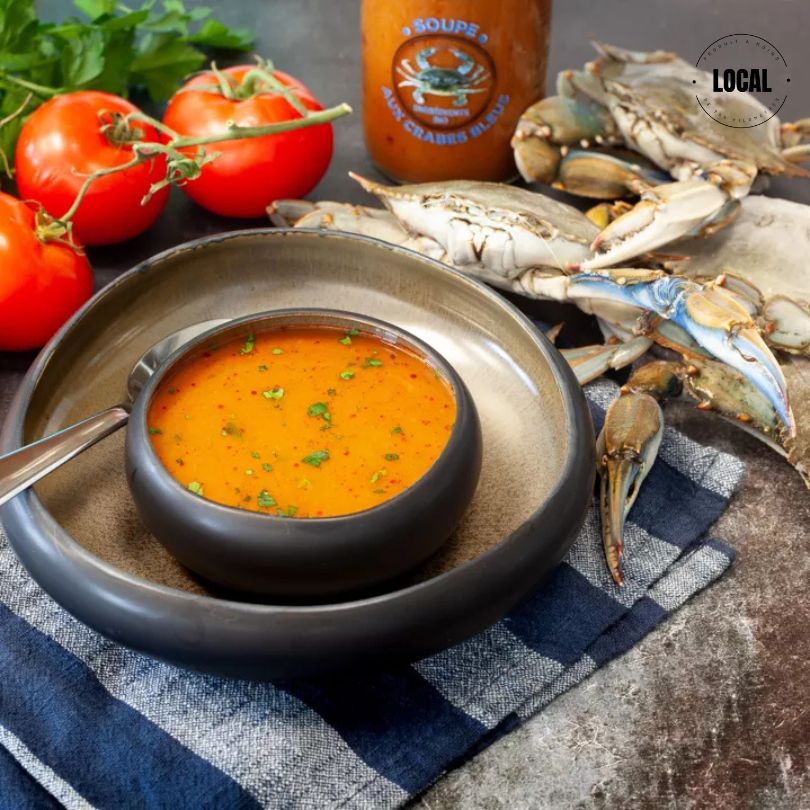 Soupe aux crabes bleus Bio - 730g