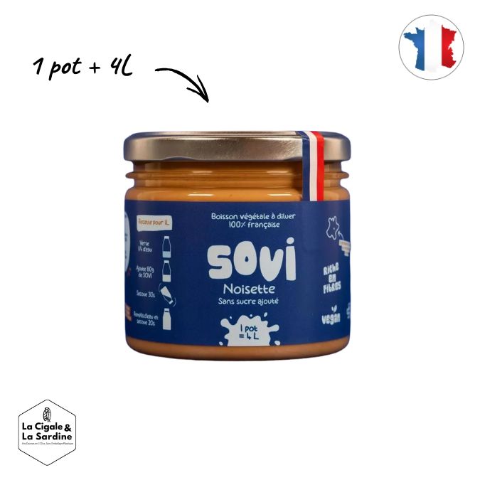 Boisson Végétale Noisette - A diluer - 1L=2.50€