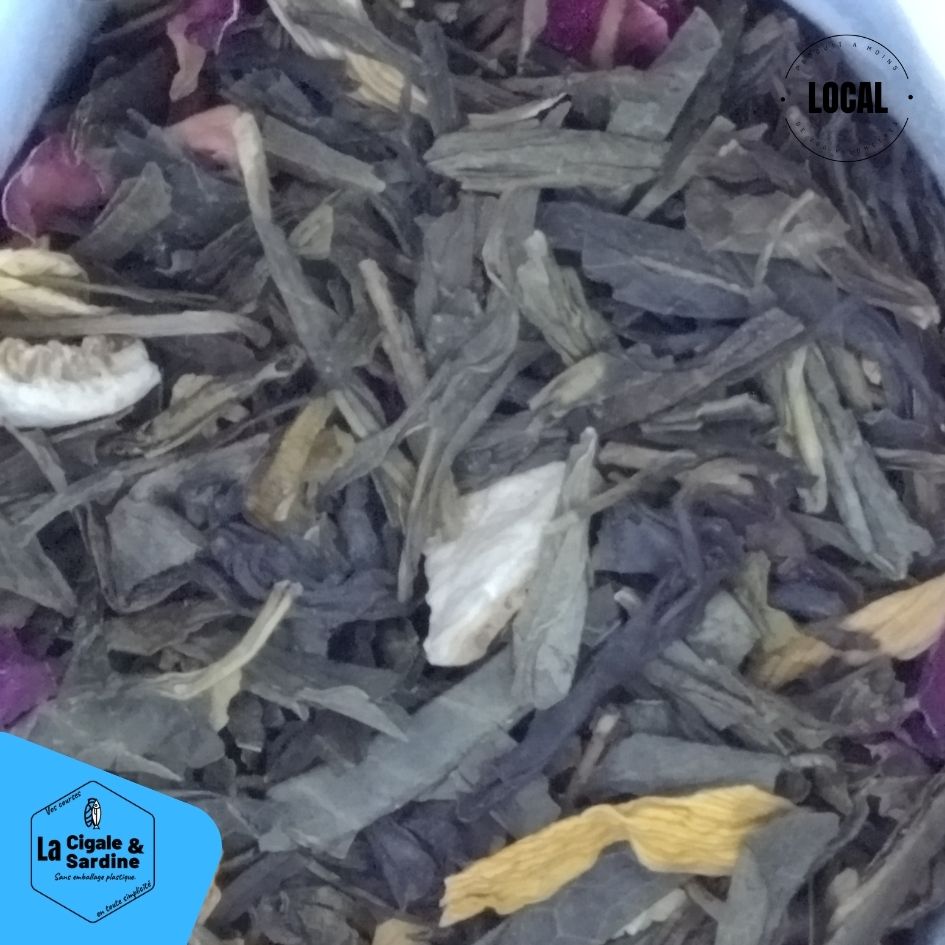 Thé Vert Vanille Fraise Pamplemousse