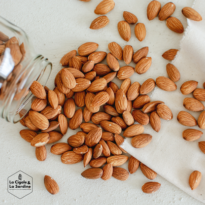 Amandes toastées (grillées) Sans Sel - Vrac