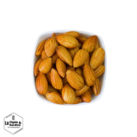 Amandes toastées (grillées) Sans Sel | Vrac