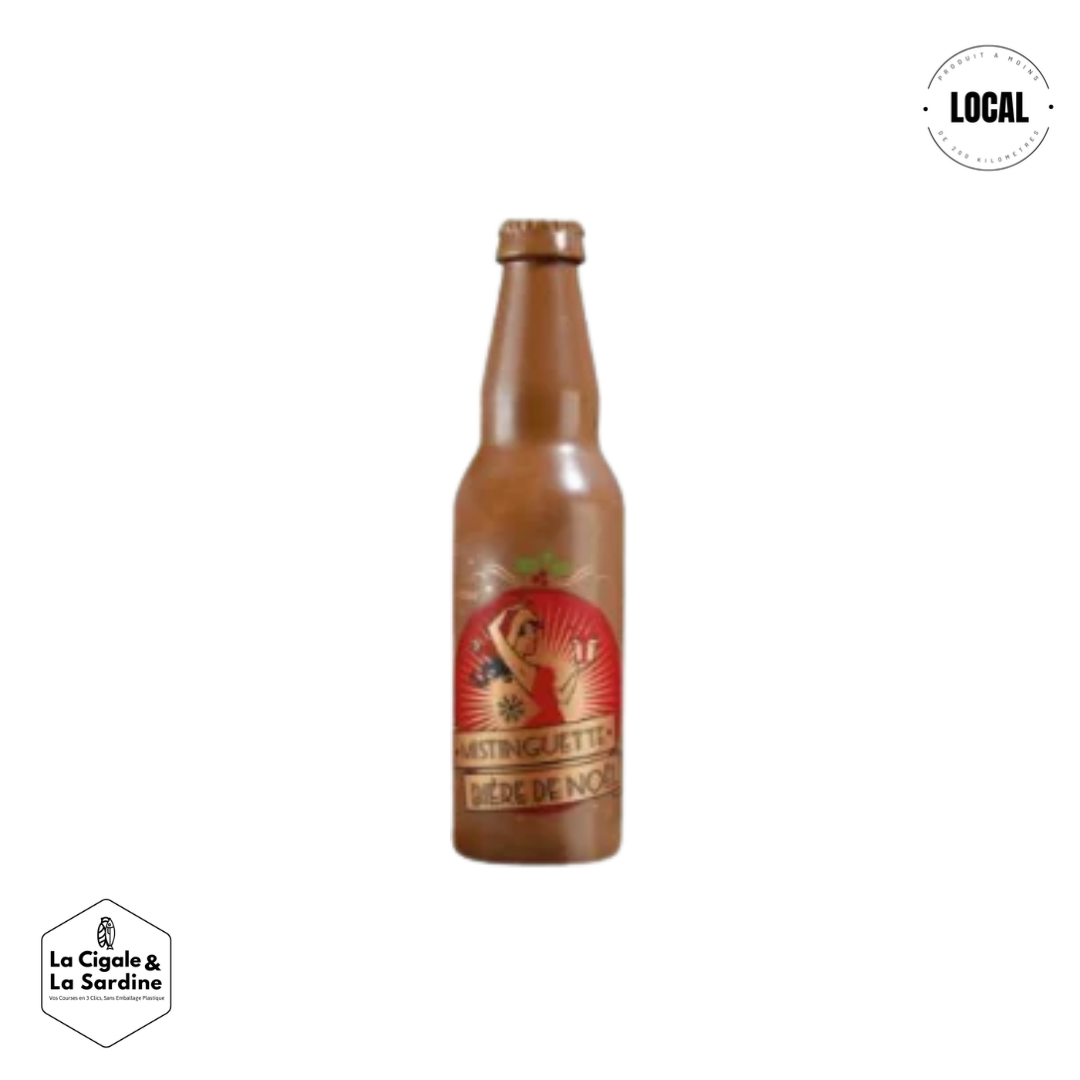 Chocolat : bouteille de bière en chocolat - Local et Artisanal
