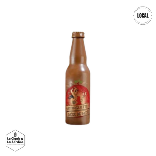 Chocolat : bouteille de bière en chocolat - Local et Artisanal
