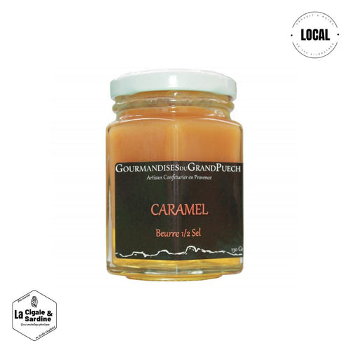 Caramel beurre Salé à la Fleur de Sel de Camargue - 315g | Cuite au Chaudron de Cuivre