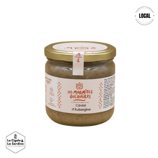 Caviar d'aubergines Anti-Gaspi et Solidaire - 200g