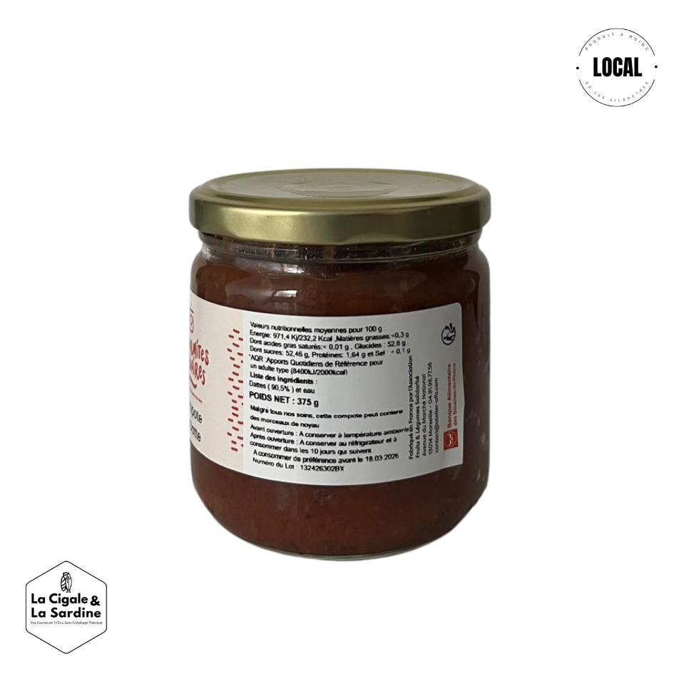 Compote de Datte Anti-Gaspi | 375g