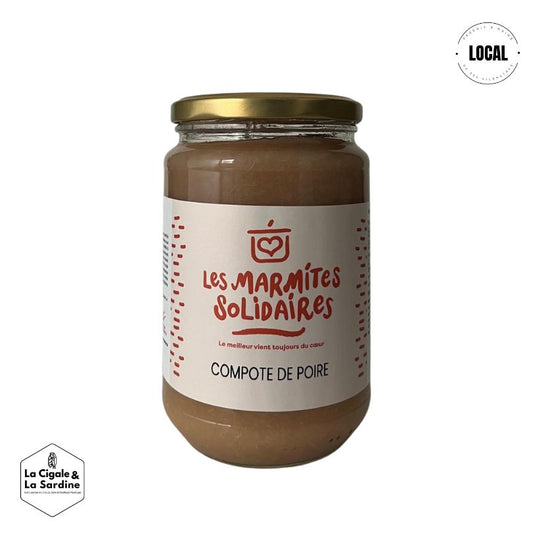 Compote de Poires Anti-Gaspi | 700g