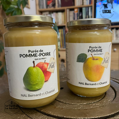 Purée Pommes/Poires des Hautes-Alpes | 700g