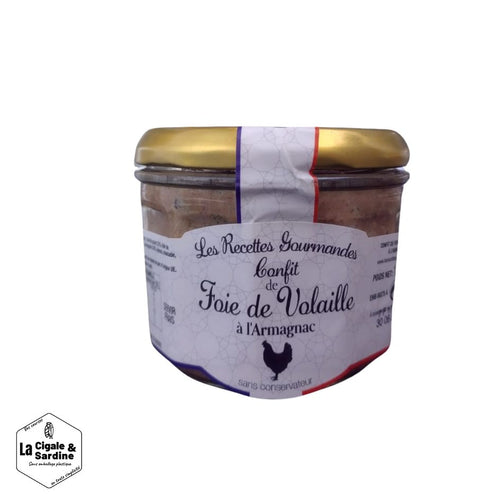 Confit de Foie de Volaille à l'Armagnac | 180g