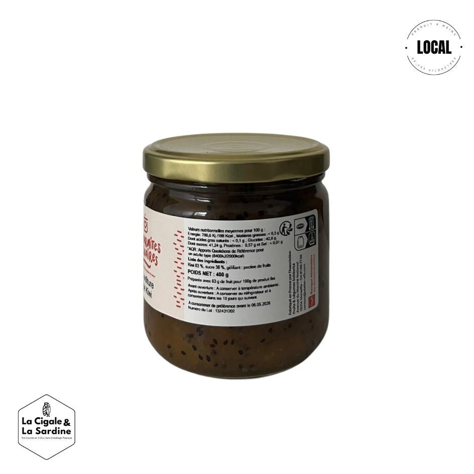 Confiture de Kiwi Anti-Gaspi | 400g
