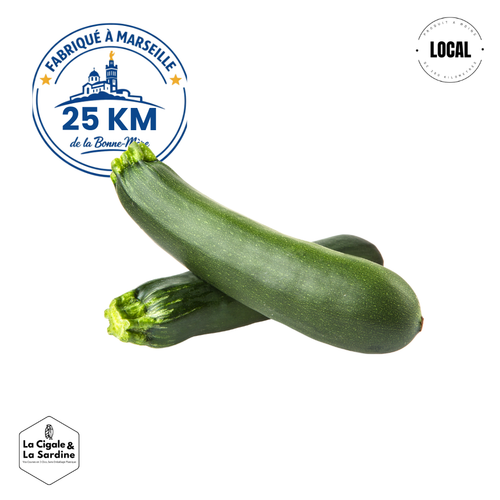 Courgettes Vertes | Cultivées à Roquevaire en Provence