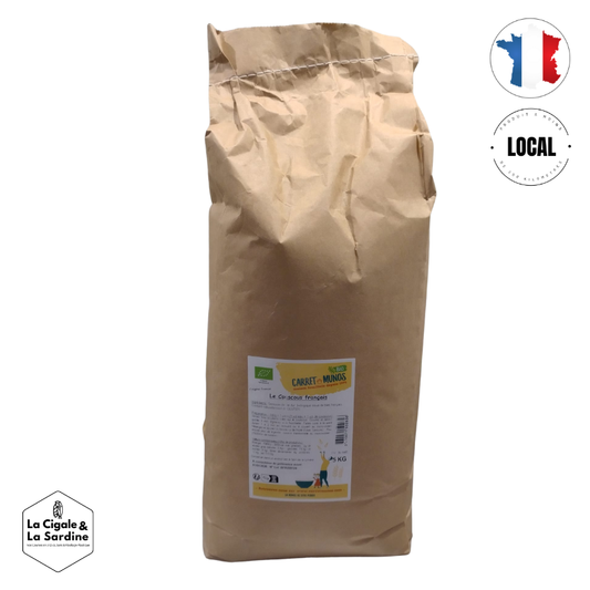ANTI-GASPI | Couscous de Blés Français | Sac de 5Kg