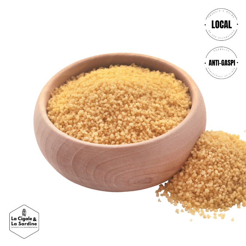 Couscous Semi-complet - Vrac | Fabriqué en Provence