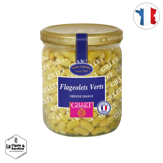 Flageolets Verts extra-fins | Origine France | 720ml