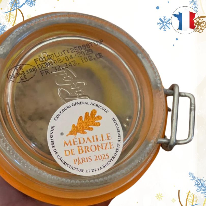 Foie Gras du Gers | Médaille de Bronze 2025 | 180g