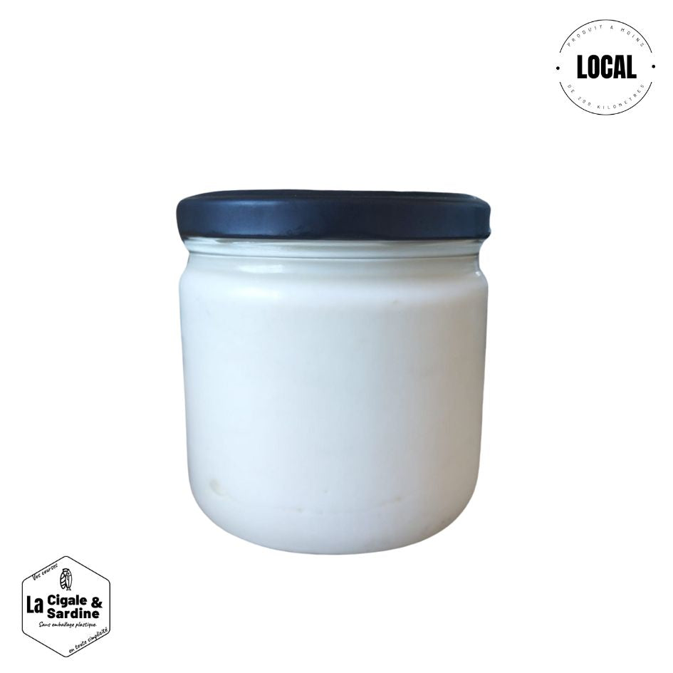 Fromage Blanc Artisanal d'Auriol - Lait de vache du Var | 350g de Provence