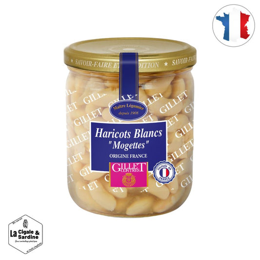 Haricots Blancs "Mogettes" | Origine France | 44,6cl