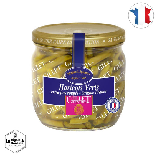 Haricots verts extra-fins | Origine France | 185g