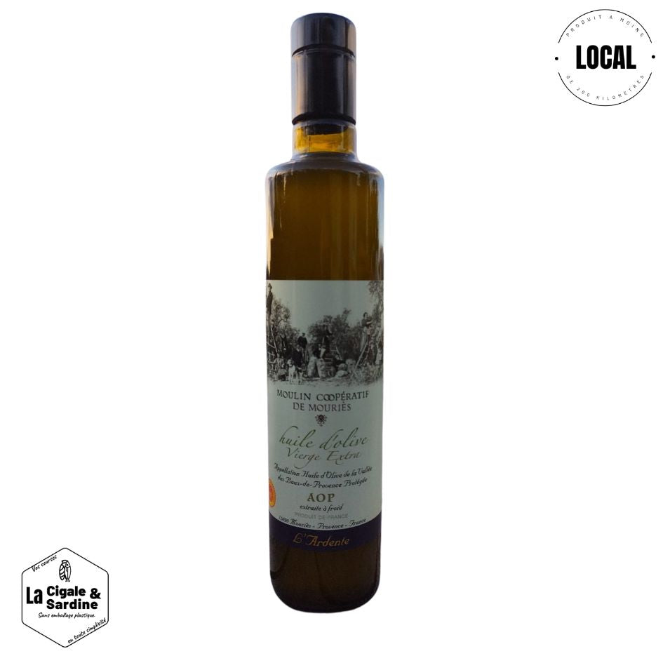 Huile d'Olive Vierge Extra L'Ardente | 50 cl | AOP Vallée des Baux de Provence