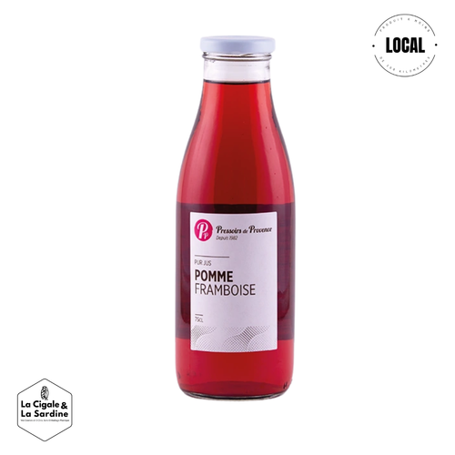 Jus Pomme Framboise de Provence - 75cl