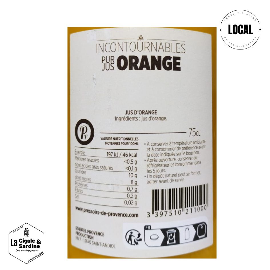 Jus d'Orange | Pur Jus