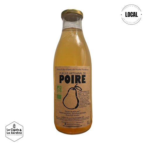 Jus de Poires Bio Artisanal | 1L