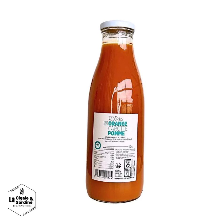 Jus d'Orange Carotte Pomme | 75cl