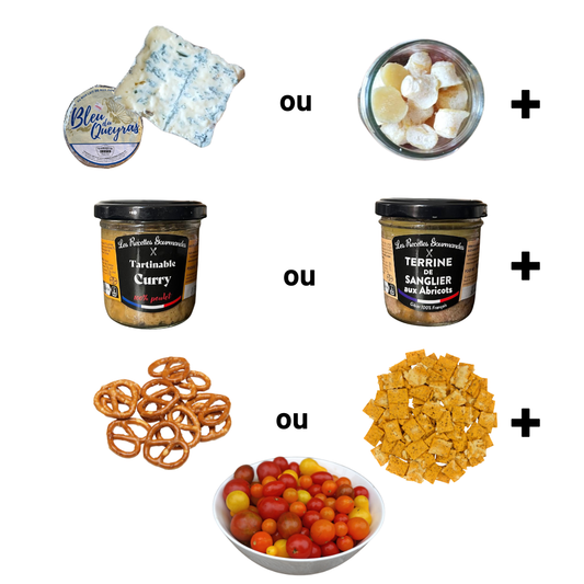 Kit Apéritif Spécial Coupe du Monde de Football ⚽🍻| Pour 1 à 3 personnes