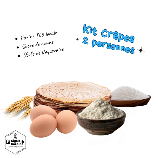 Mon Kit Pâte à Crêpes (1 à 2 personnes) | Chandeleur