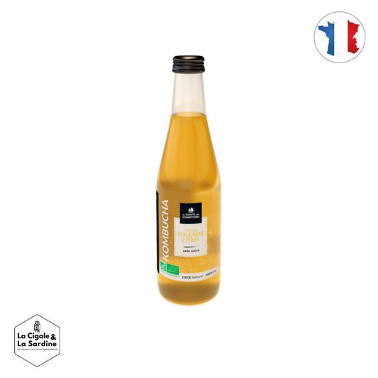 Kombucha Gingembre Citron - 25cl
