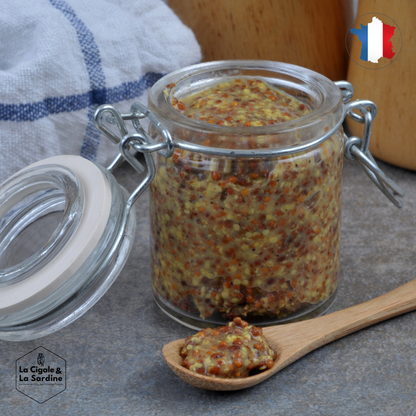 Moutarde à l'ancienne 100% Origine France | 210g